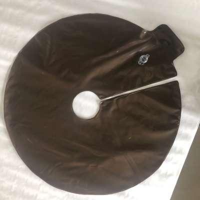 15 Gallon Brown PVC Tree Watering Ring with Upgrade Trigger Cover, Slow Release Tree Watering Bag